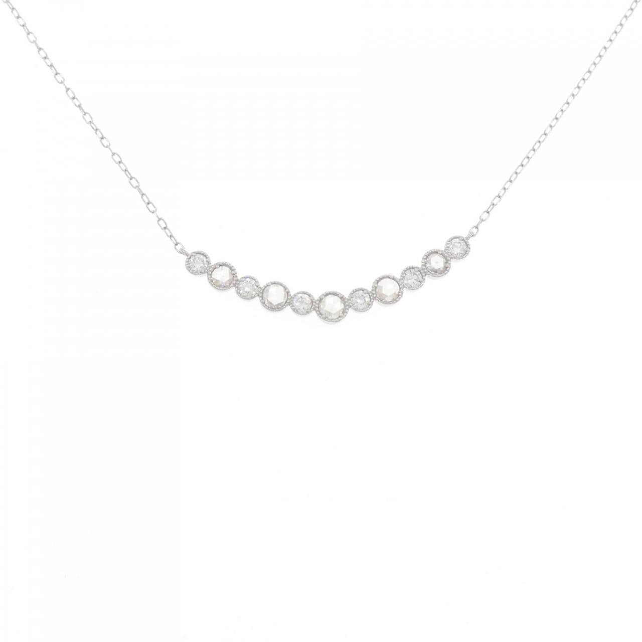PT900/PT850 ダイヤモンド ネックレス 0.30CT
