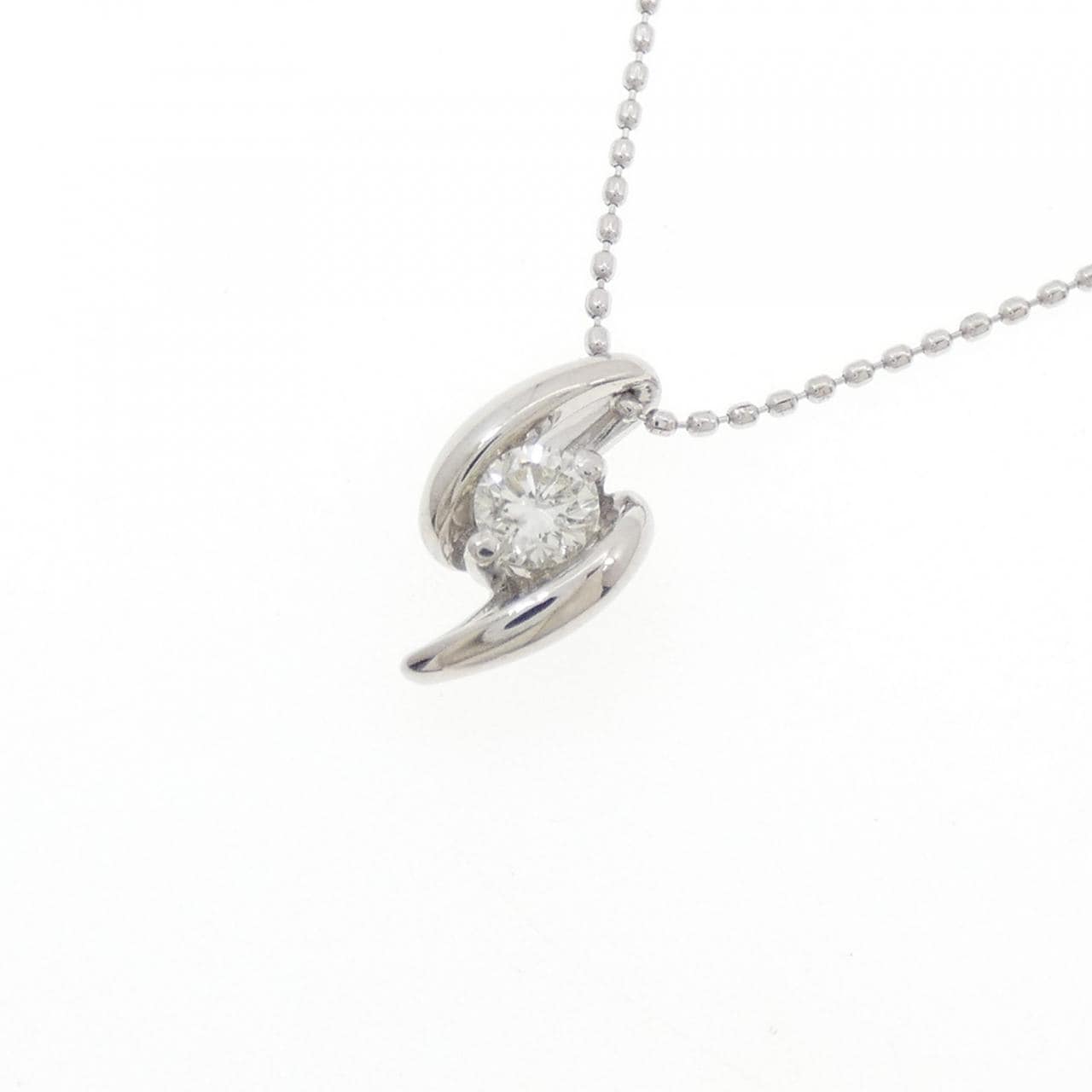 PT900/PT850 ダイヤモンド ネックレス 0.20CT