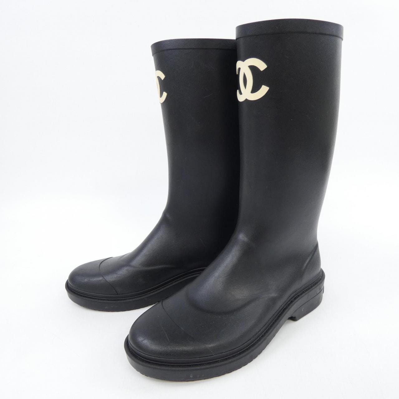 シャネル CHANEL ハイブーツ HIGH BOOTS G38355X56326 ブーツ