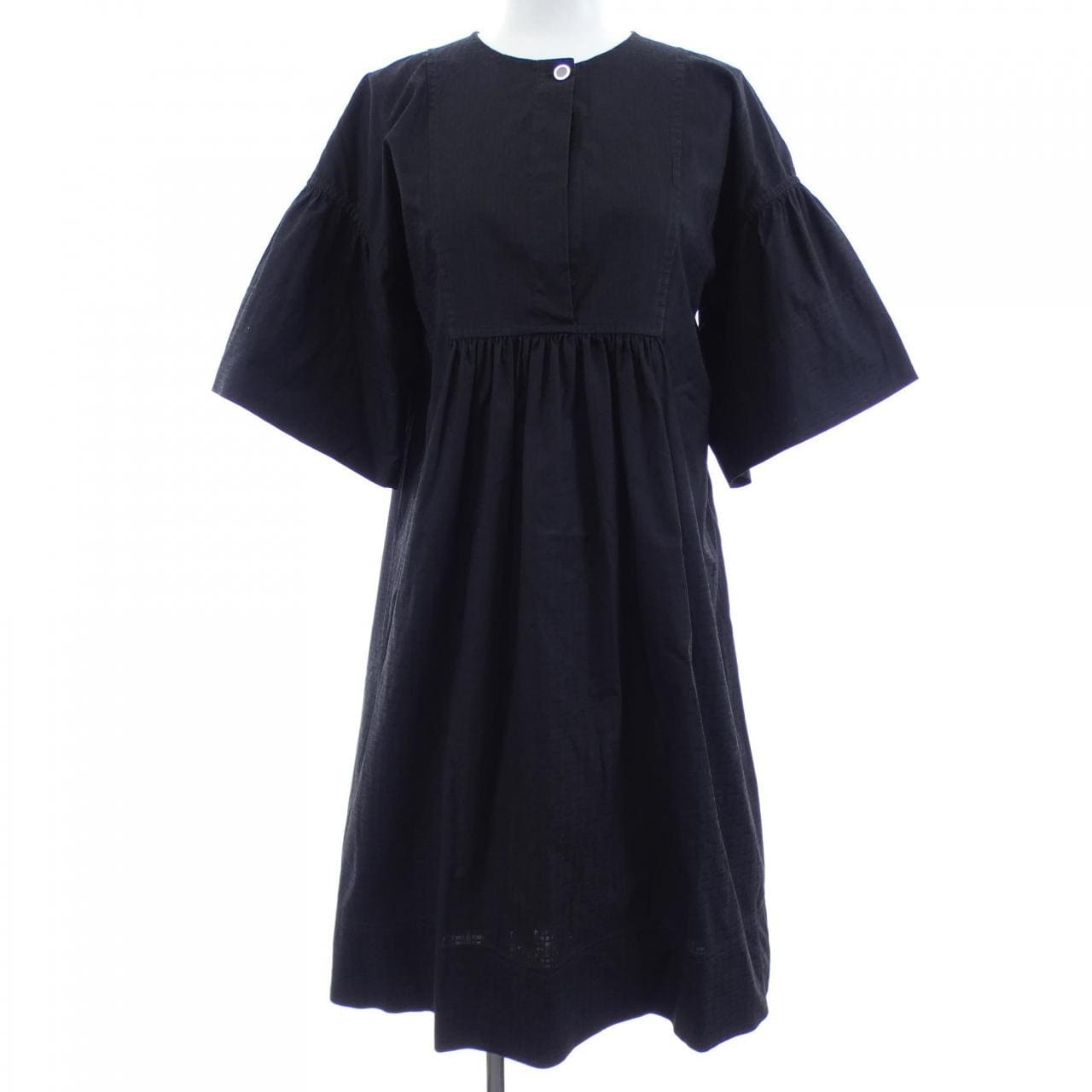 エルメス HERMES ボヘミアンショートドレス ガーゼモザイク 5E0570DB ワンピース