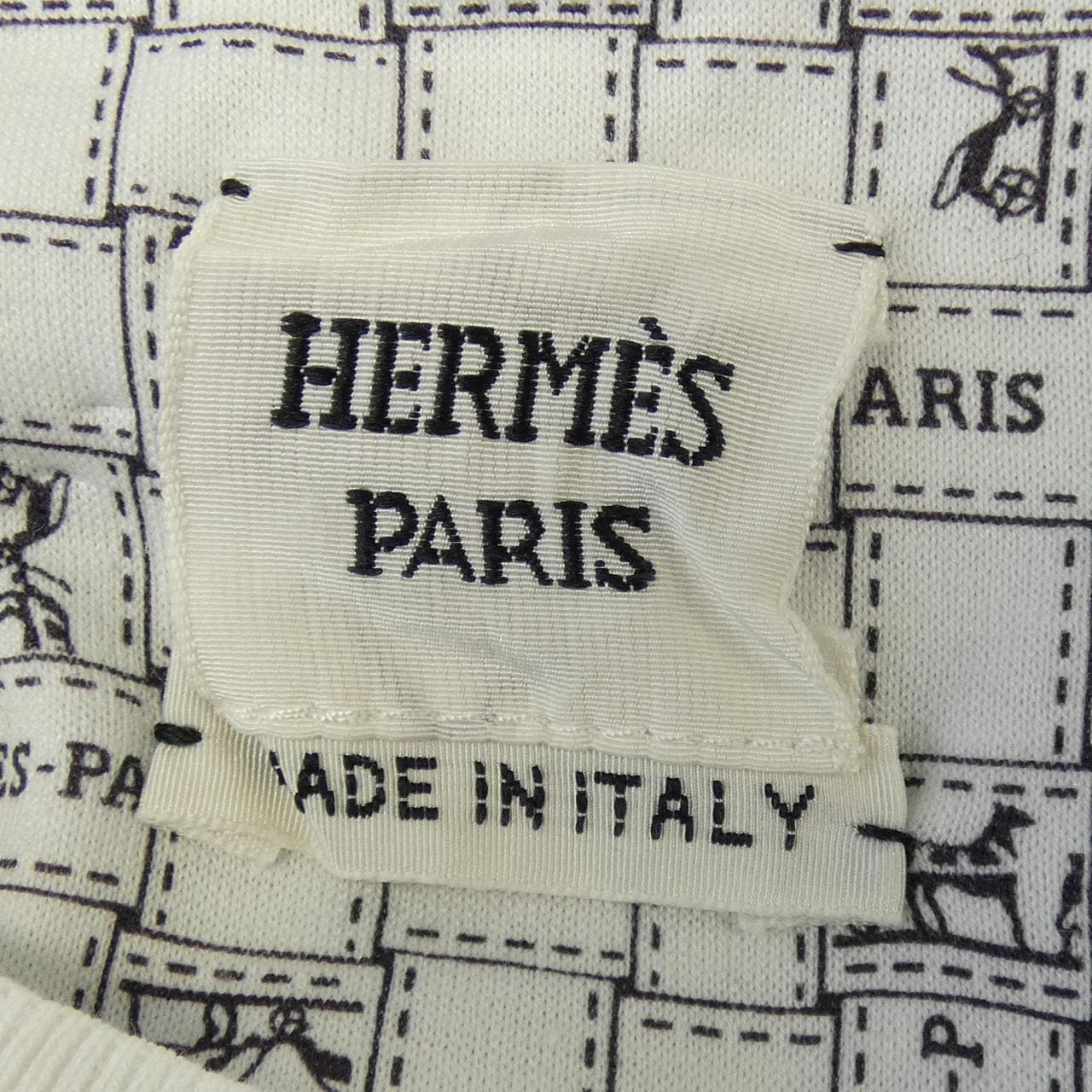 エルメス HERMES BOLDUC AU CARRE ボルデュックチェック 5E4645DK Tシャツ