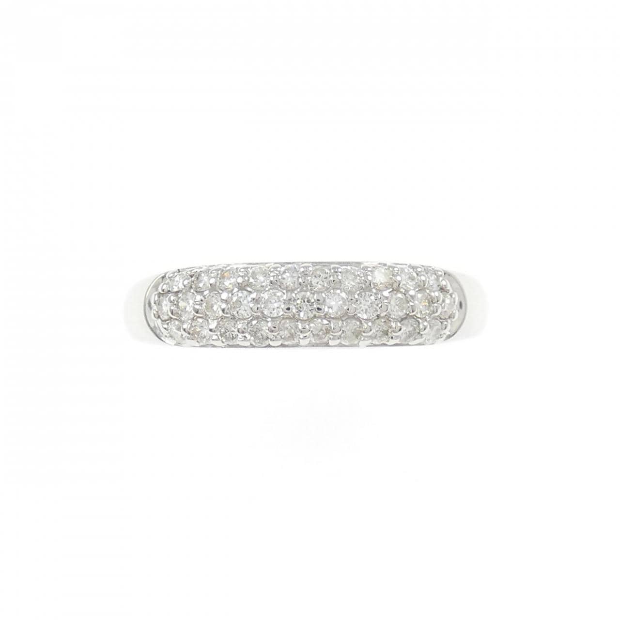 K18WG ダイヤモンド リング 0.25CT