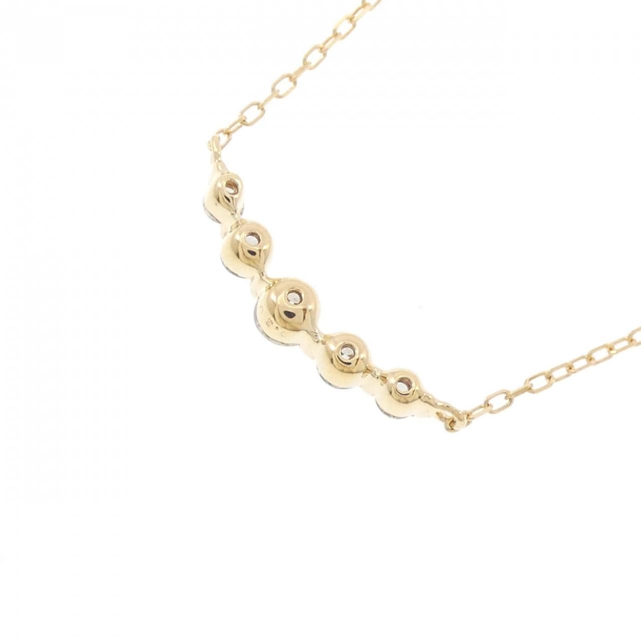 K18YG ダイヤモンド ネックレス 0.30CT