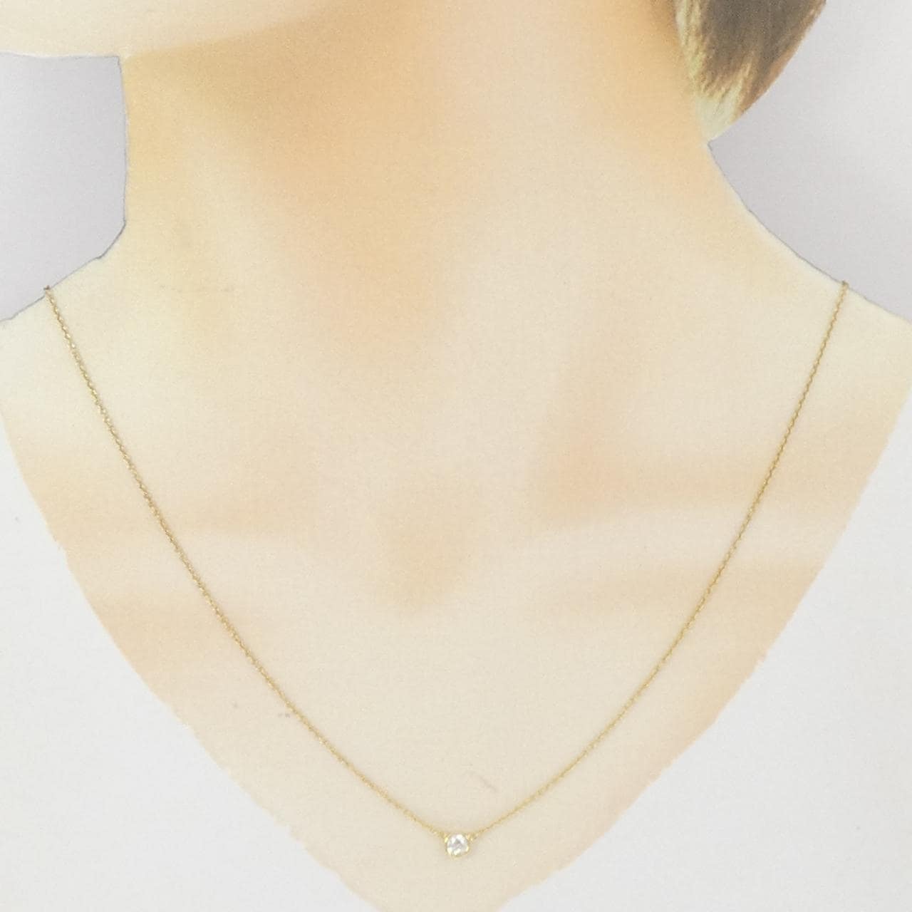 ティファニー バイザヤード ネックレス 0.19CT I VVS1 EXT