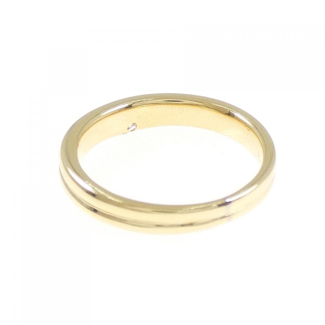 750YG ダイヤモンド リング 0.11CT