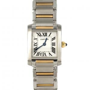 Cartier Tank Francaise SM 兩色 W51007Q4 SSxYG石英