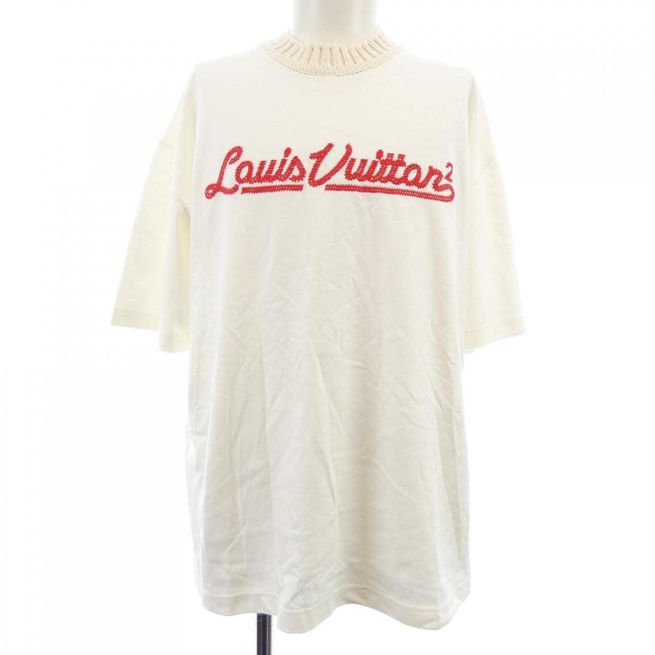 ルイヴィトン LOUIS VUITTON エンブロイダードモックネック HMY01WNPL NIGO Tシャツ
