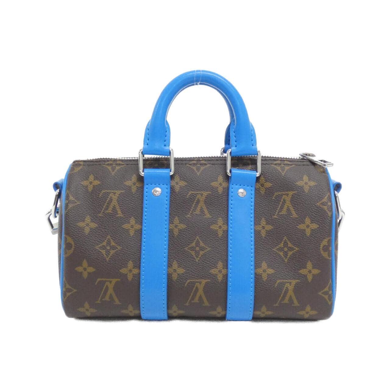 LOUIS VUITTON Monogram Macassar (LV Color Mania) Keepall Bandouliere 25公分 M12609 波士頓包