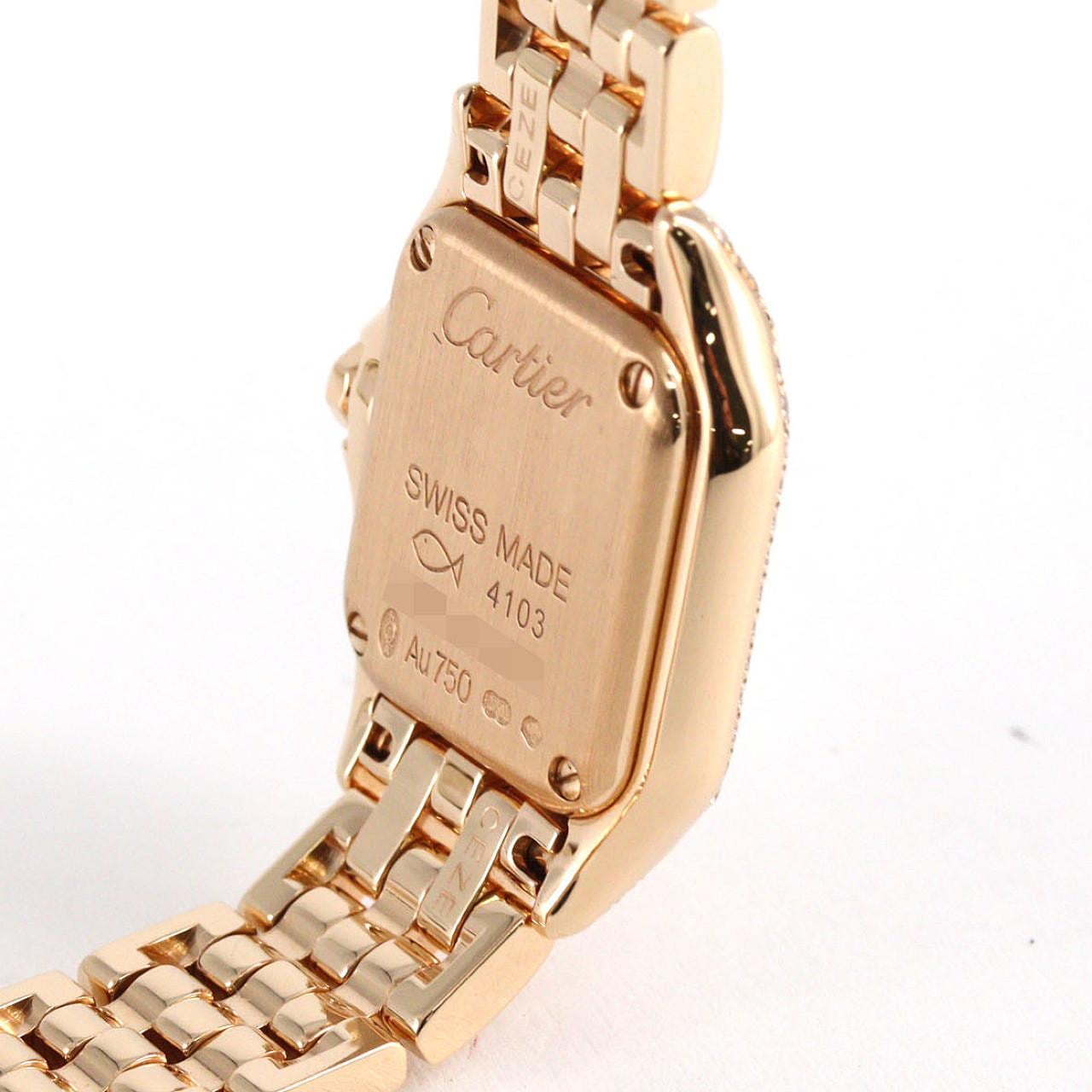 カルティエ ミニパンテール･ドゥ･カルティエ PG/2D WJPN0020 PG･RG クォーツ