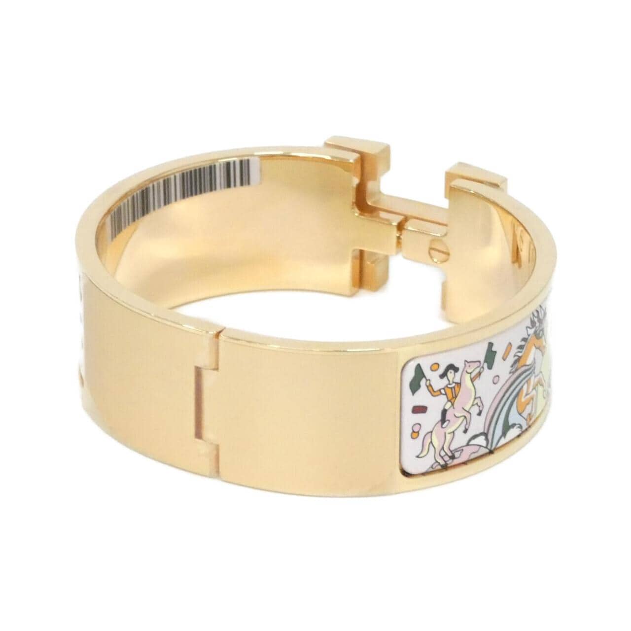 エルメス L'EPOPEE D'HERMES クリック クラック アッシュ PM 303315FO ブレスレット