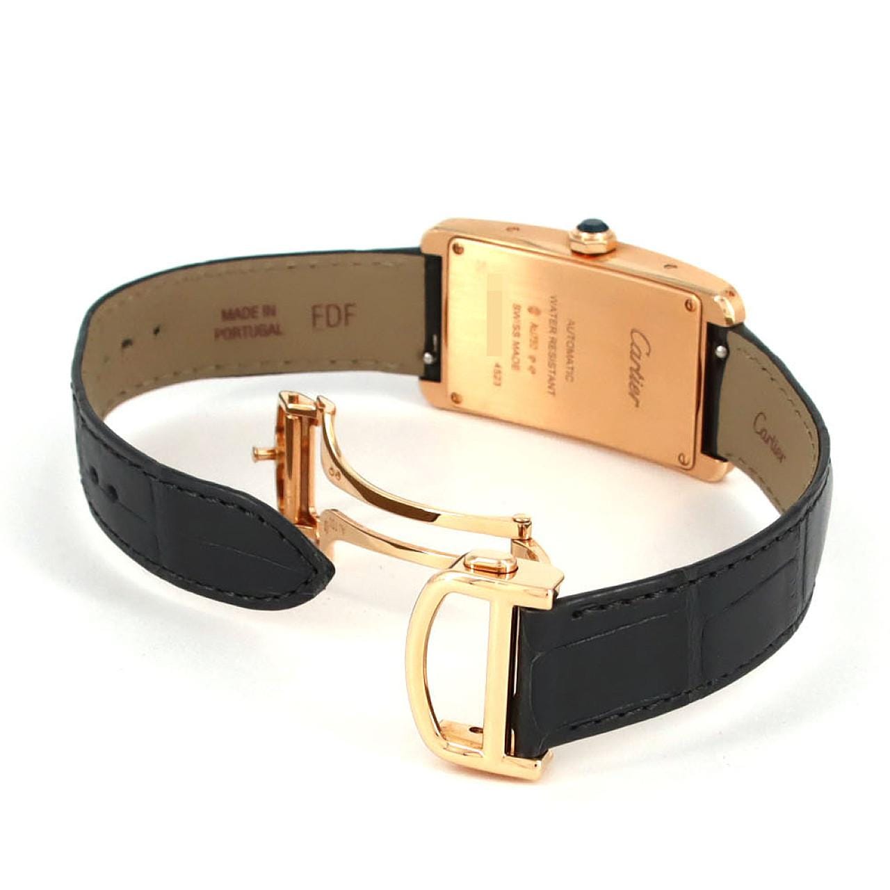 カルティエ タンクアメリカンLM PG WGTA0134 PG･RG 自動巻