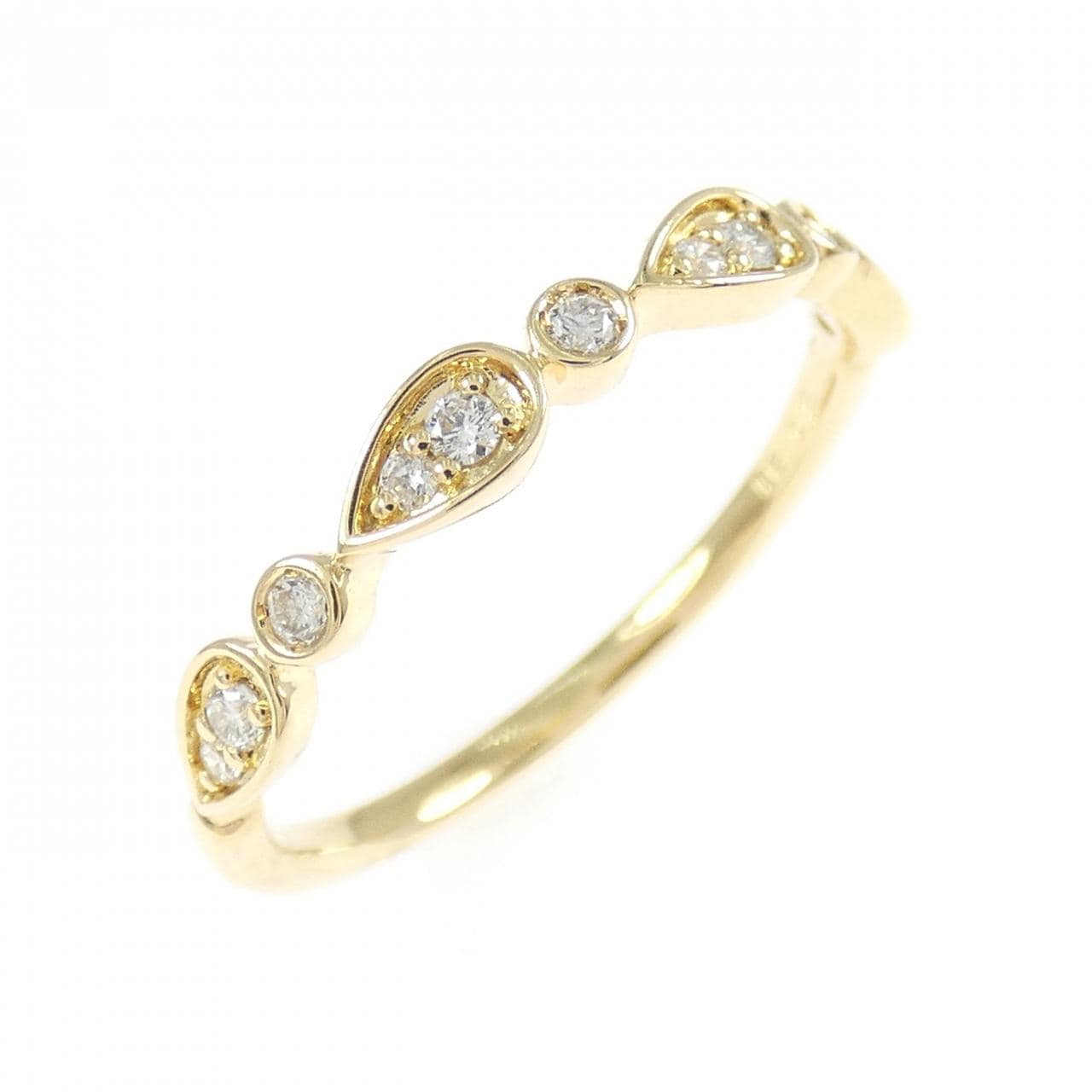 K18YG ダイヤモンド リング 0.13CT