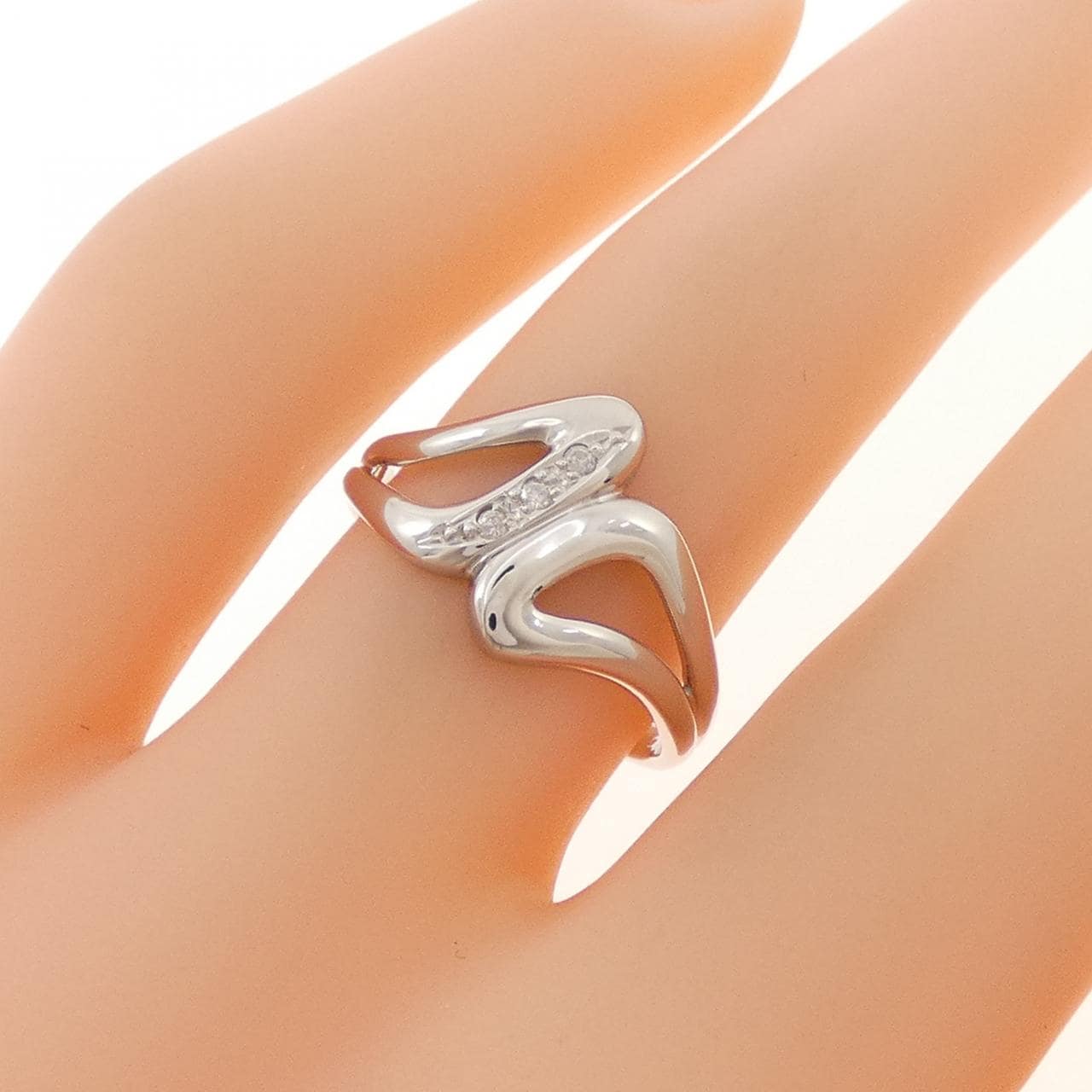 PT850 ダイヤモンド リング 0.02CT