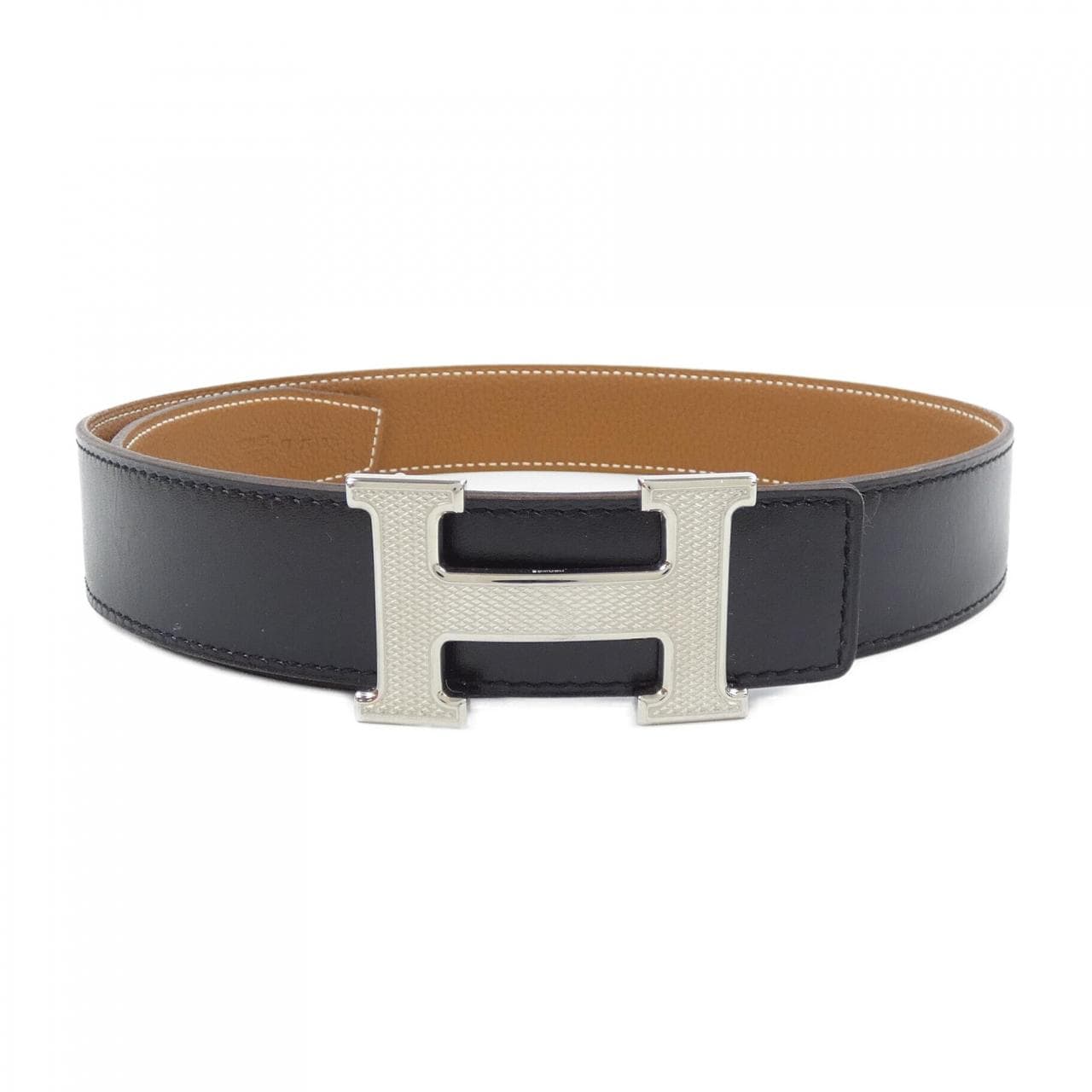 エルメス HERMES H ギヨシェ 32mm リバーシブル BELT