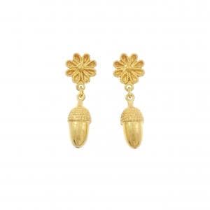 イリアス･ララウニス 750YG フラワー ピアス