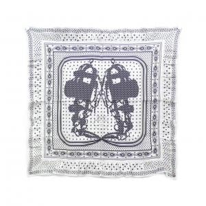 エルメス BRIDES DE GALA BANDANA A POIS カレ 942669S スカーフ