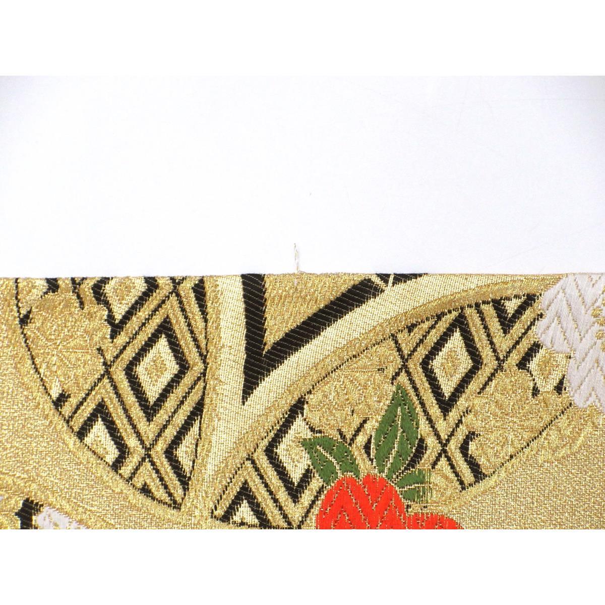 袋帯　芯なし仕立