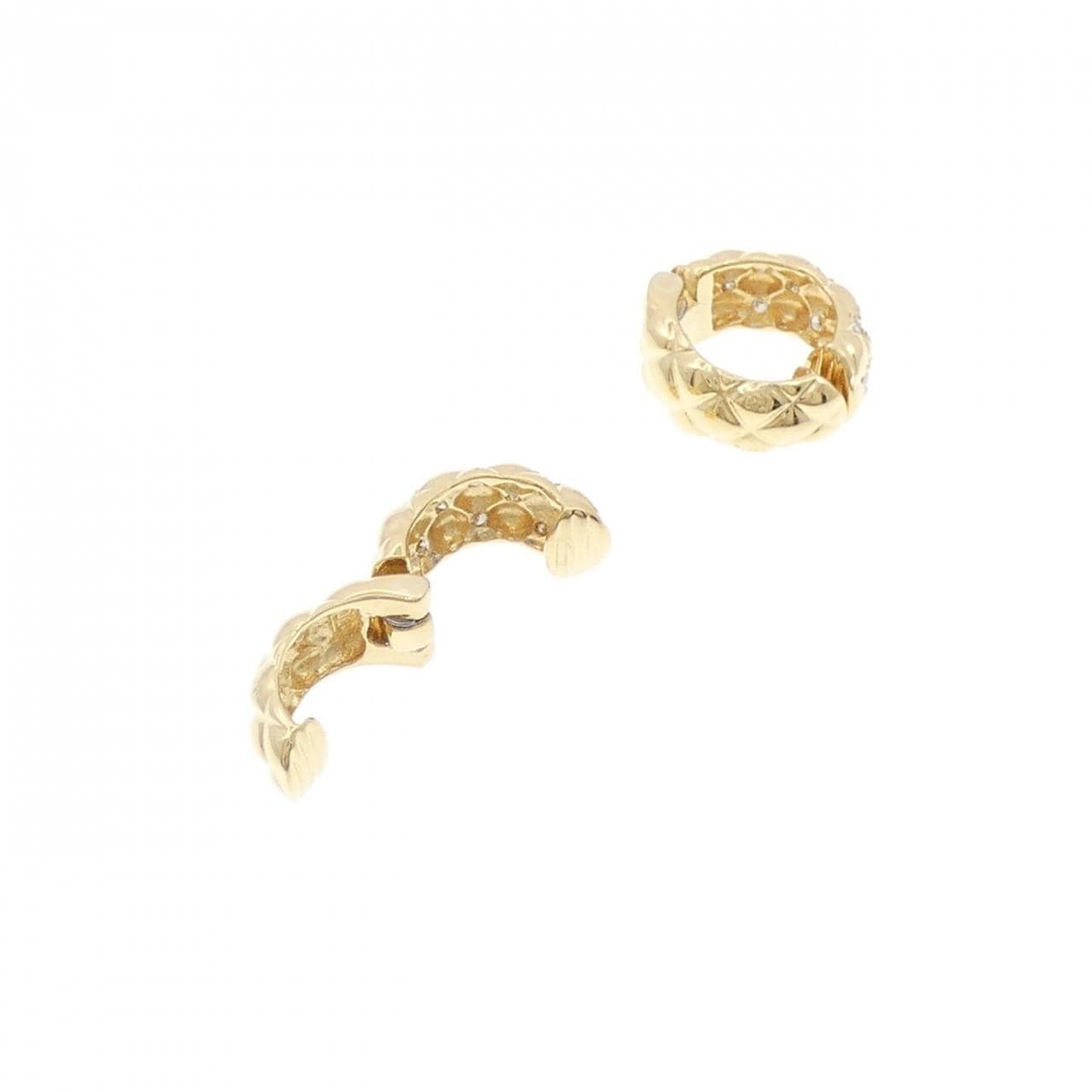 K18YG ダイヤモンド イヤリング 0.20CT