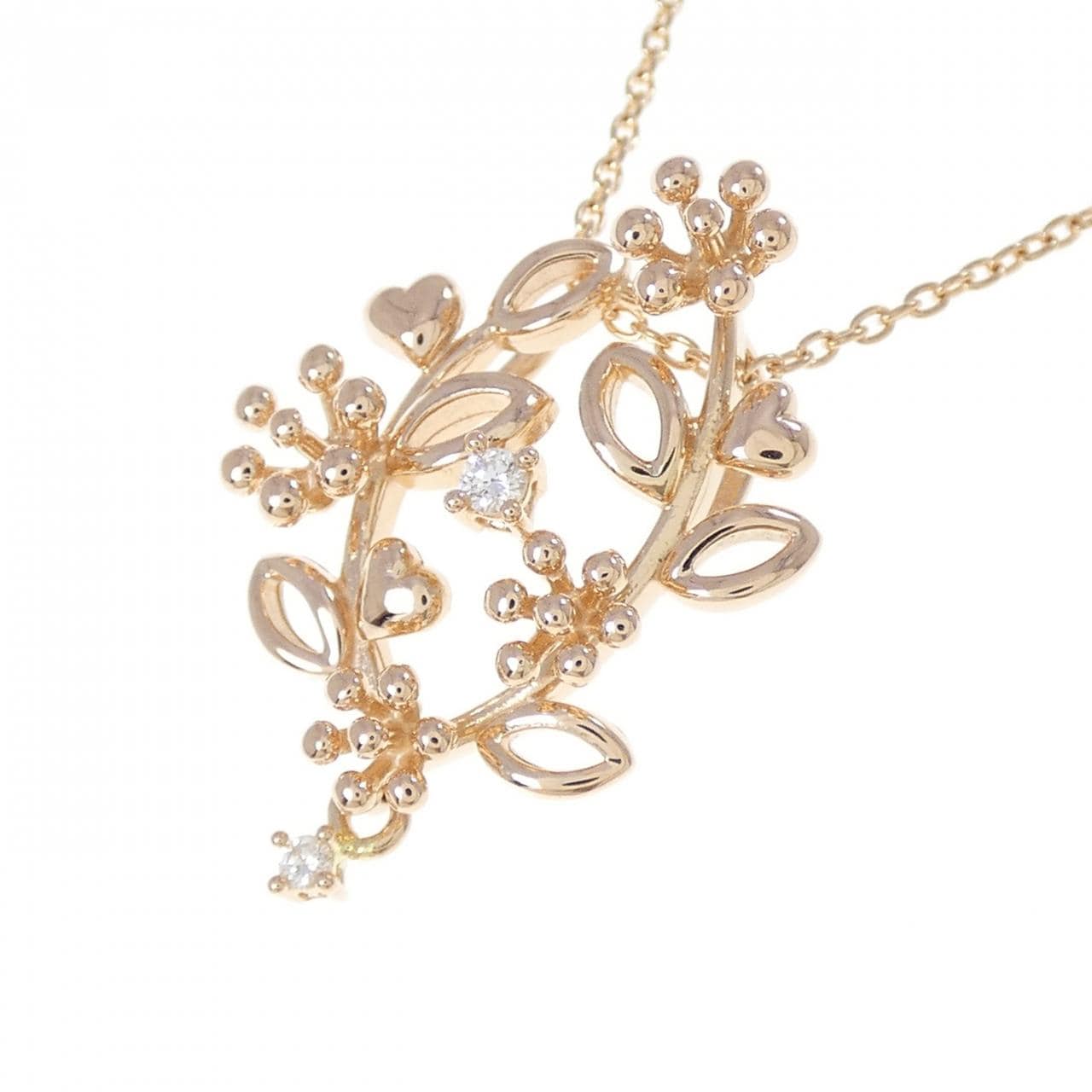 タサキ ダイヤモンド ネックレス 0.02CT