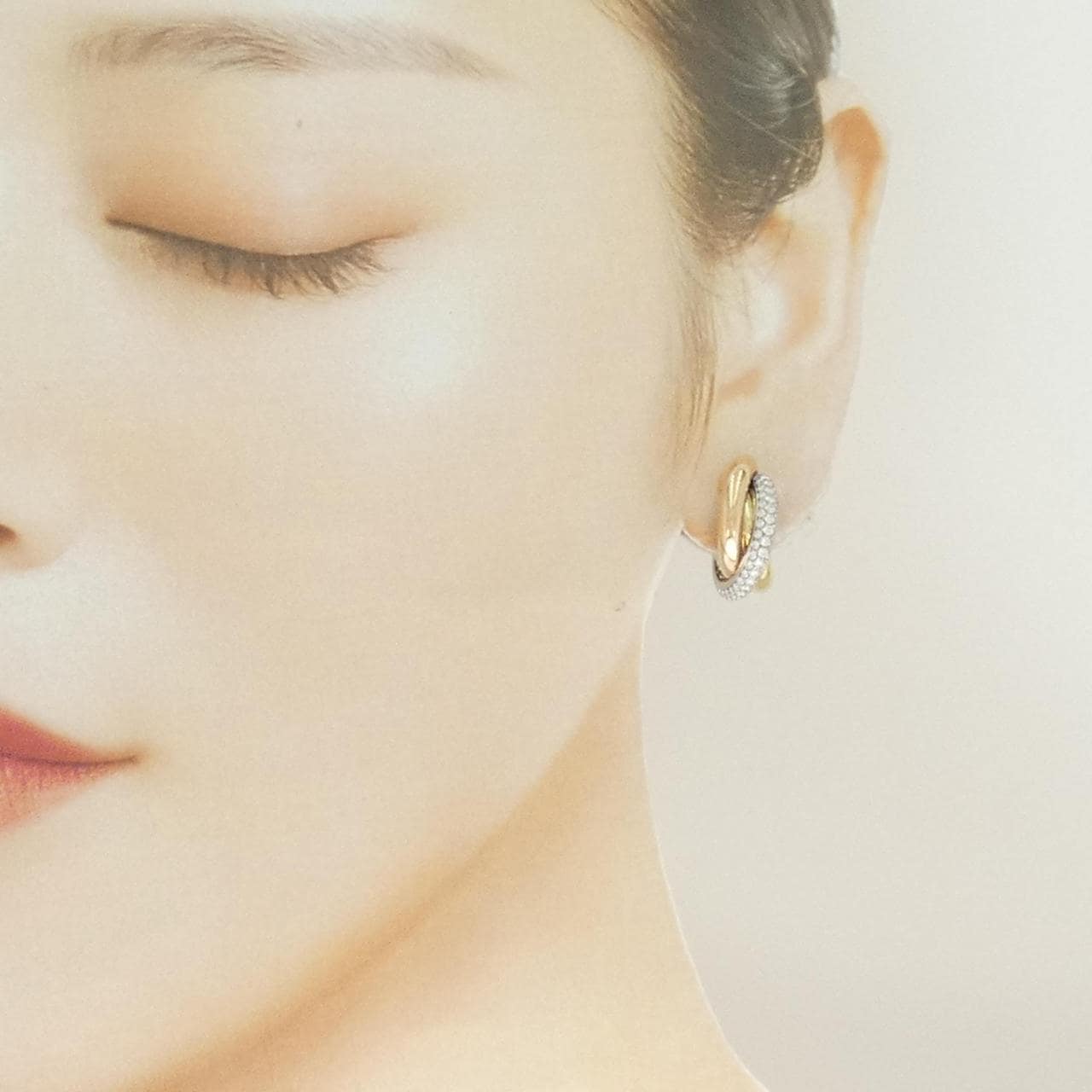 カルティエ トリニティ イヤリング