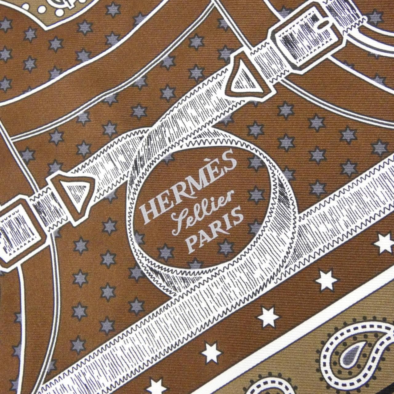 エルメス EPERON D'OR バンダナ 042977S スカーフ