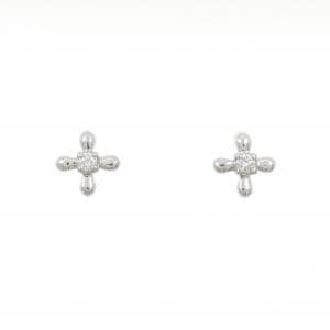 PT950/PT900 ダイヤモンド ピアス 0.04CT