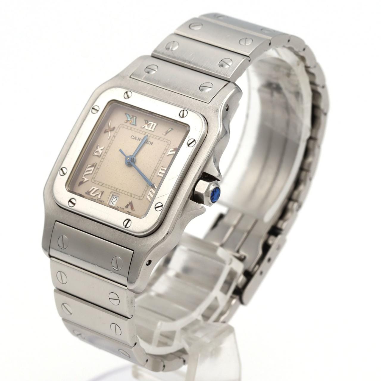 【ノーメンテナンス還元価格】カルティエ サントスガルベLM W20025D6 SS クォーツ