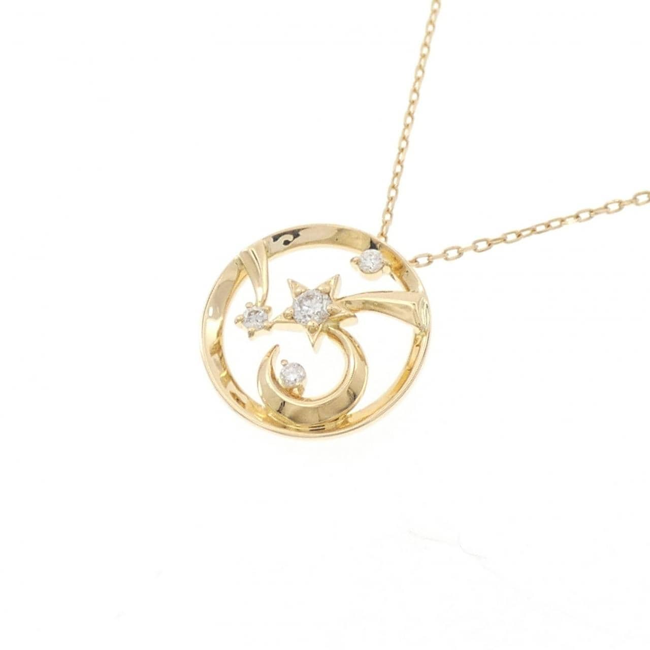 スタージュエリー ダイヤモンド ネックレス 0.05CT