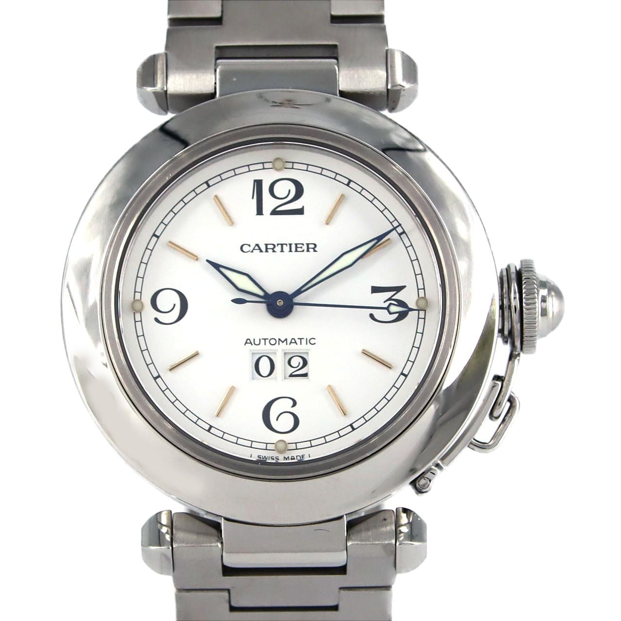 Cartier Pasha C Grande Date W31044M7 SS Automatic