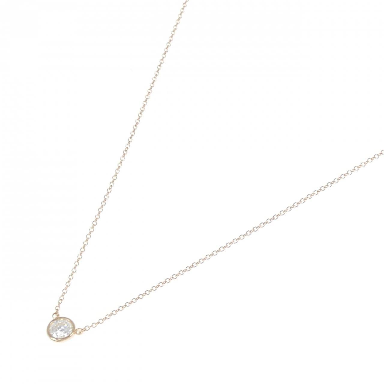 ティファニー バイザヤード ネックレス 0.42CT H VVS1 3EXT