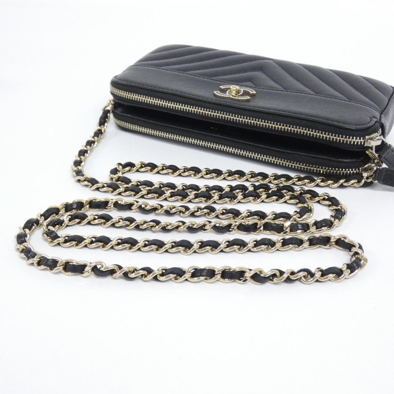 シャネル 70118 チェーンウォレット