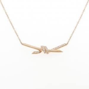 ティファニー ノット ネックレス 0.25CT