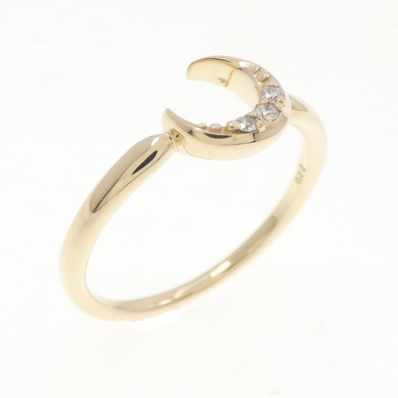 スタージュエリー ムーン ダイヤモンド リング 0.02CT