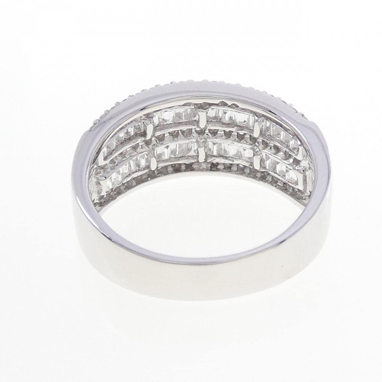 K18WG ダイヤモンド リング 1.71CT