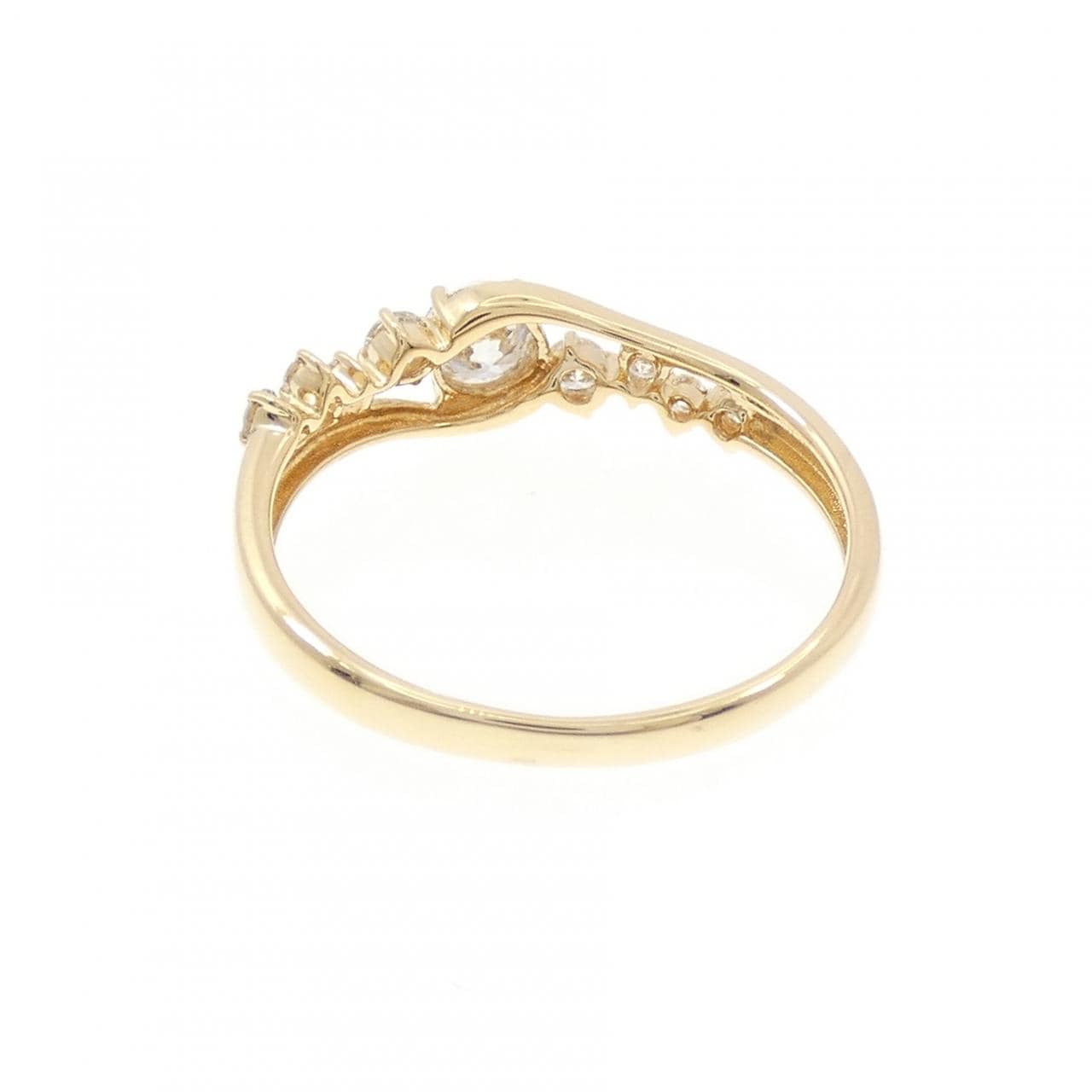 K18YG ダイヤモンド リング 0.300CT