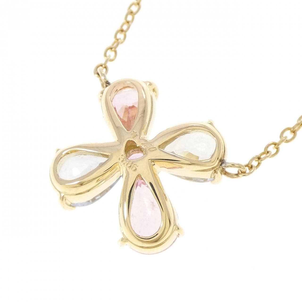 ポンテヴェキオ サファイヤ ネックレス 3.86CT