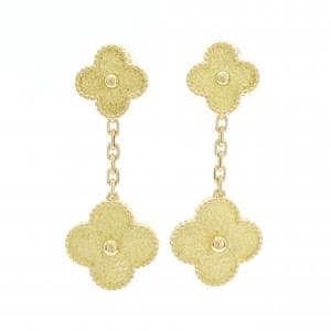 【ヴィンテージ】ヴァンクリーフ&アーペル アルハンブラ イヤリング