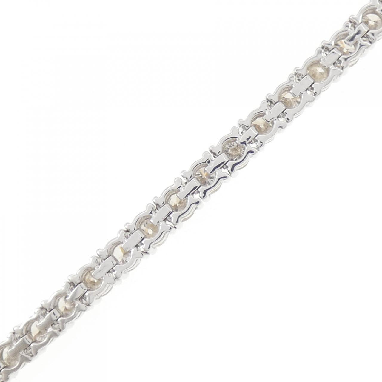 K18WG ダイヤモンド ブレスレット 5.14CT