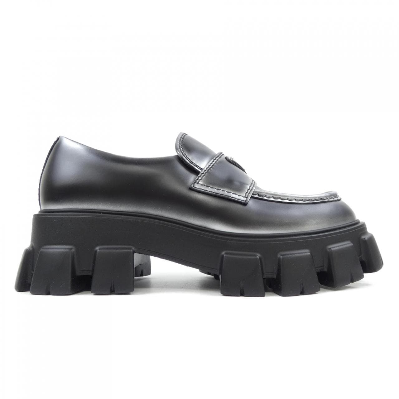 プラダ PRADA モノリスブラッシュドレザーローファー 2DE129 シューズ