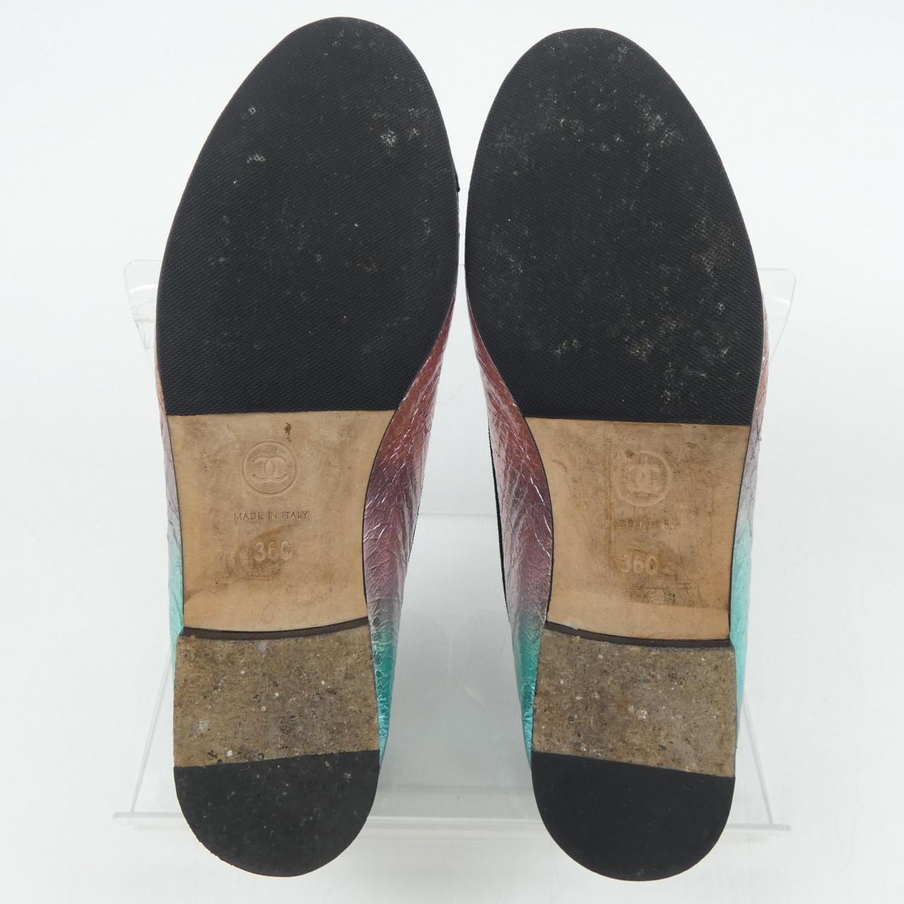 シャネル CHANEL バレリーナ G02819Y54218 フラットシューズ