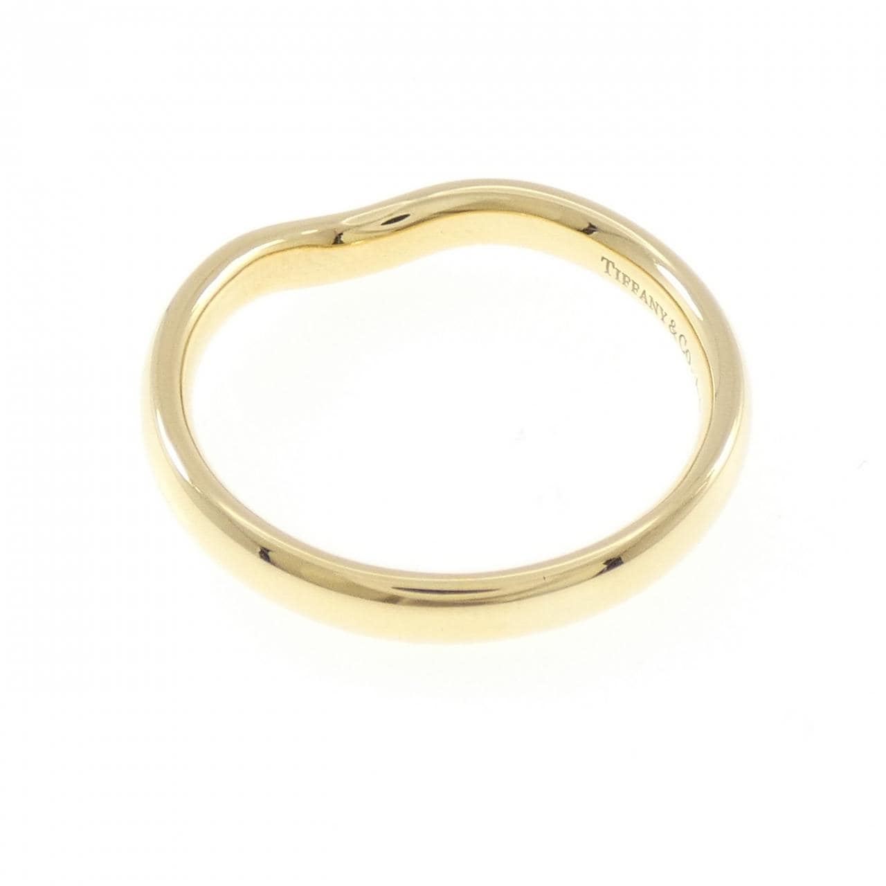 ティファニー カーブド リング