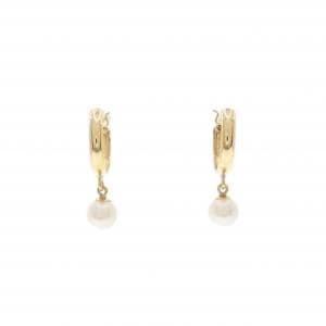 K18YG アコヤパール ピアス 4.3mm