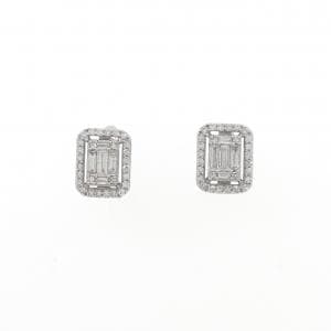14KWG ダイヤモンド ピアス