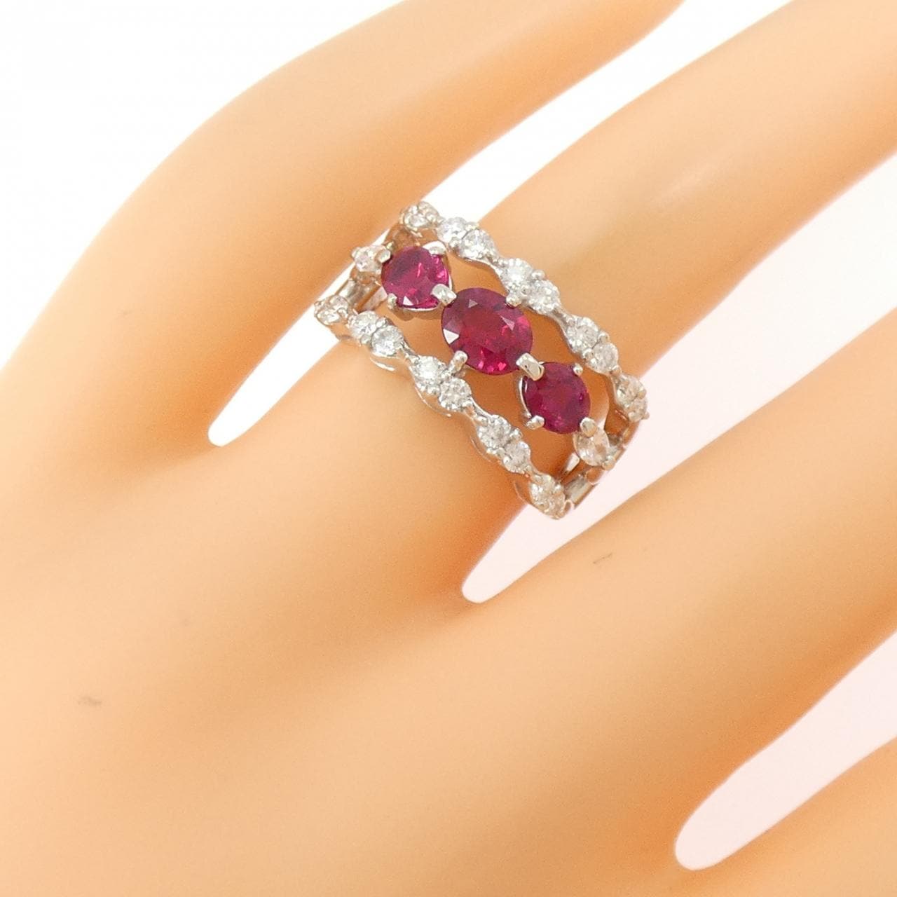 タサキ ルビー リング 1.13CT