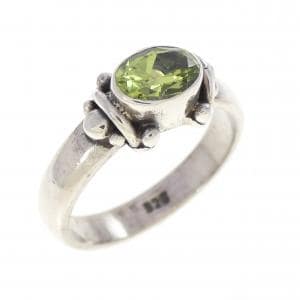 925SV ペリドット リング