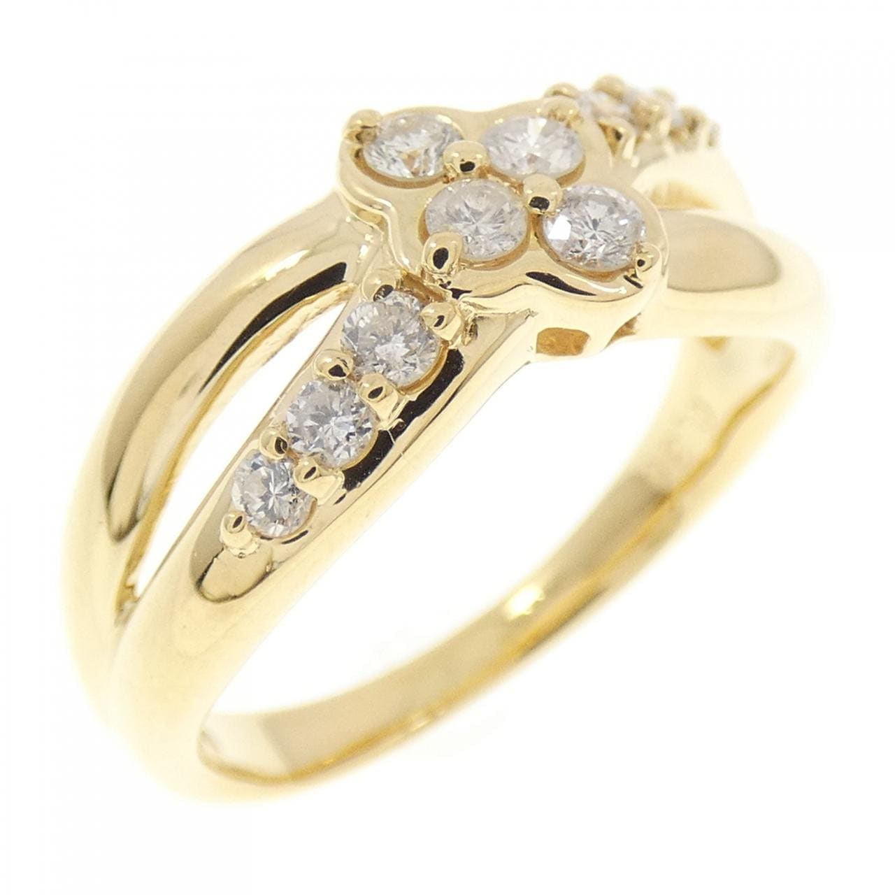 K18YG ダイヤモンド リング 0.30CT