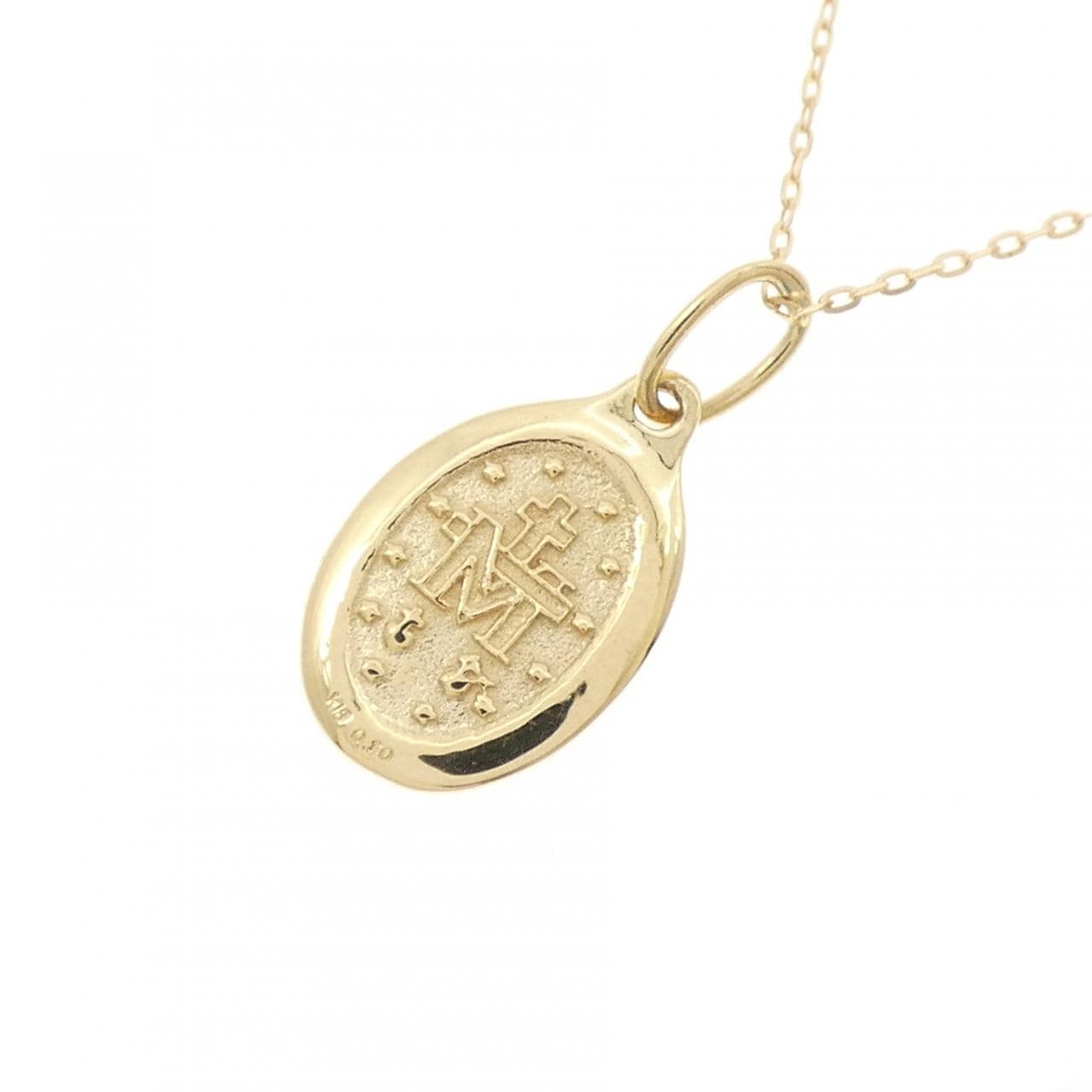 K18YG ダイヤモンド ネックレス 0.10CT