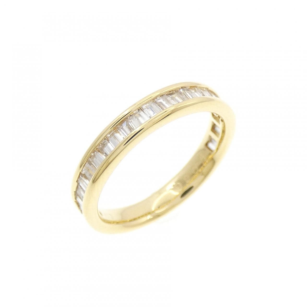 K18YG ダイヤモンド ピンキーリング 0.66CT