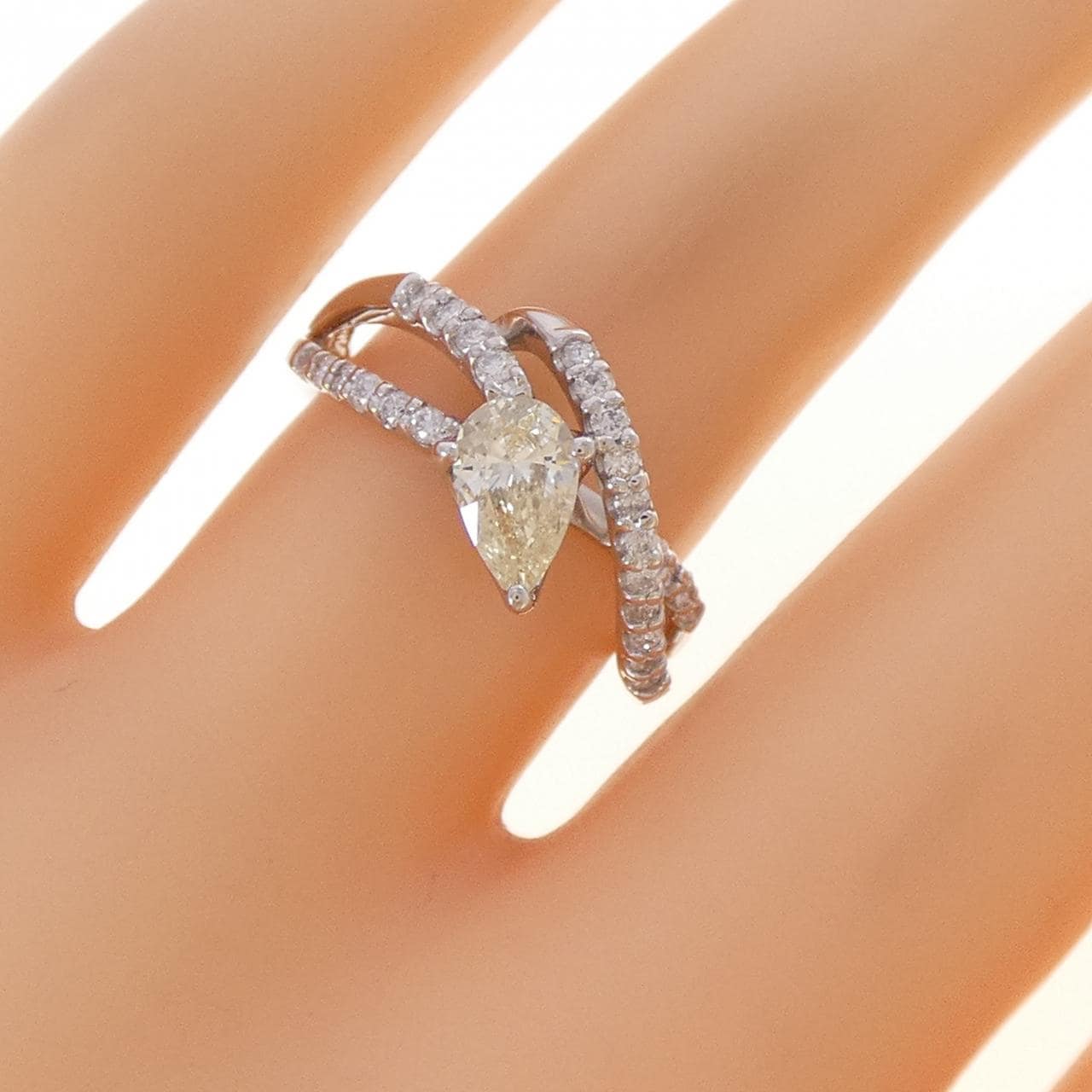 PT900 ダイヤモンド リング 0.422CT