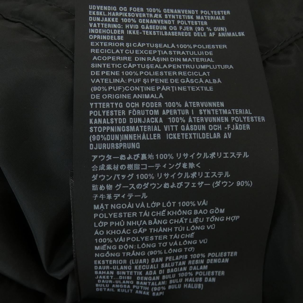 プラダ PRADA トライアングルロゴ SGJ191 R132 1060 ダウンベスト